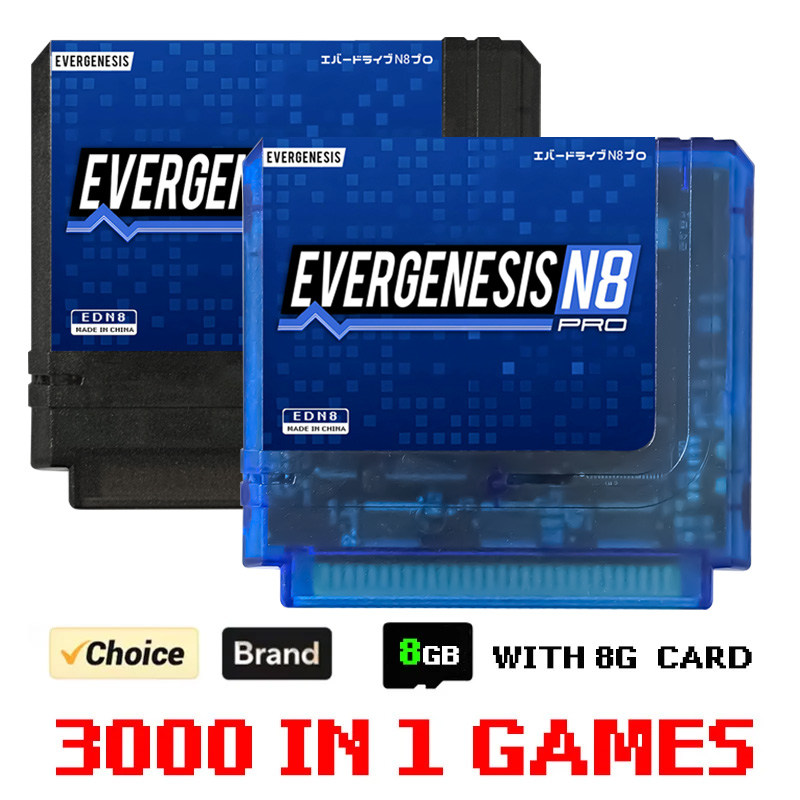 Retro Gaming Handhelds - 3000 in 1ゲームカード ED N8 Proゲームカートリッジ