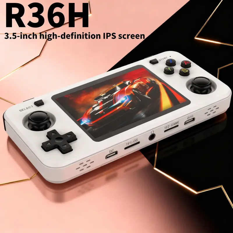 Retro Gaming Life - R36H レトロゲーム機、23 エミュレーター、Linux システム、3.5 インチ IPS