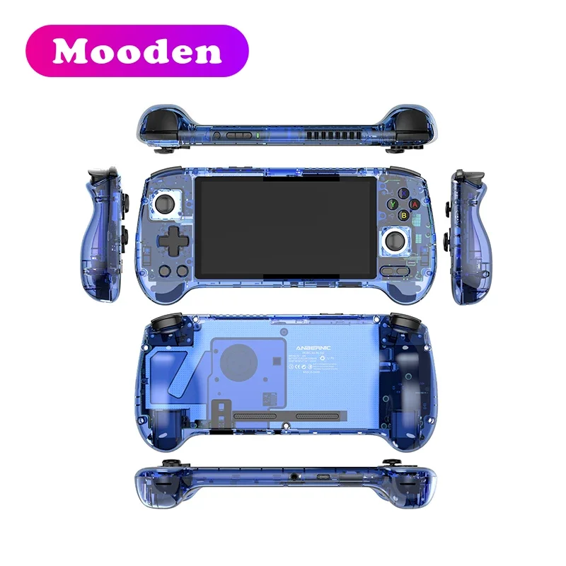 L RG556携帯型ゲーム機 5.48インチAMOLEDスク - Retro Gaming Android のレビューと価格