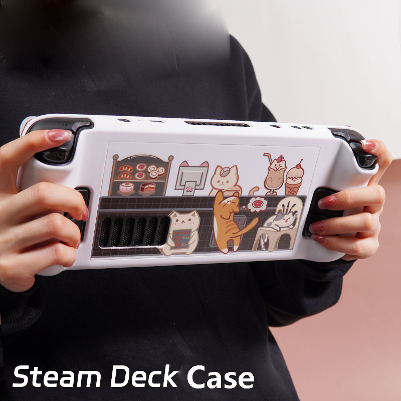 スクラッチスチームカバーケース,スチームデッキ用の滑り止めケ - Retro Gaming Case のレビューと価格