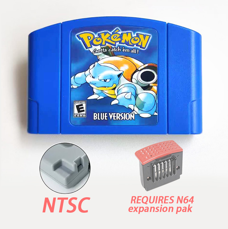 アメリカ版 NTSC 英語版 ポケモン ブルー N64 レト - Retro Gaming Handhelds のレビューと価格