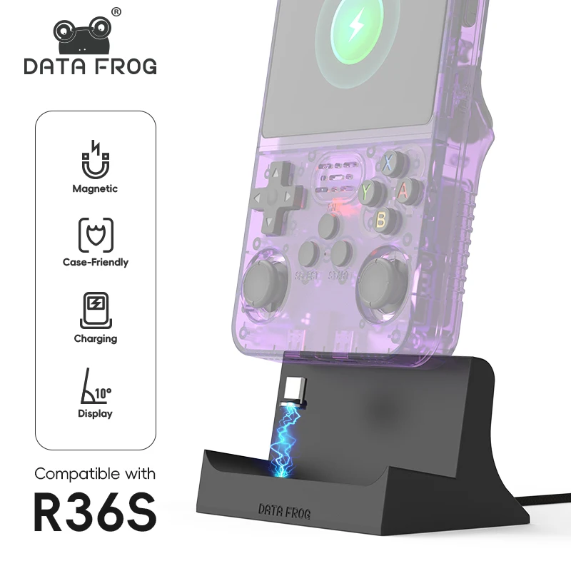 Data Frog R36S充電ドックスタンド、レトロハンド - Retro Gaming R36S のレビューと価格