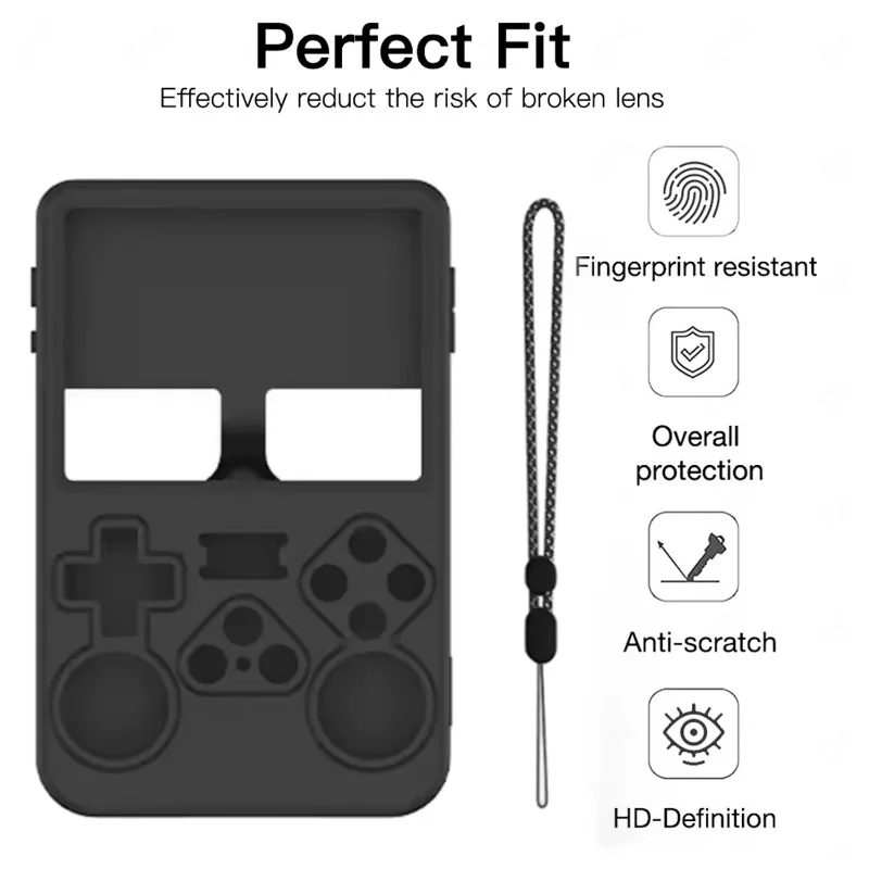 R36S保護ケース 3 in 1 ソフトシリコンカバー ネッ - Retro Gaming R36S のレビューと価格