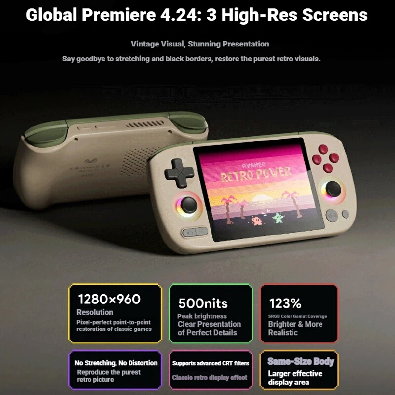 携帯型ゲーム機 エアミニ レトロ アンドロイドゲームプレーヤ - Retro Gaming Android のレビューと価格
