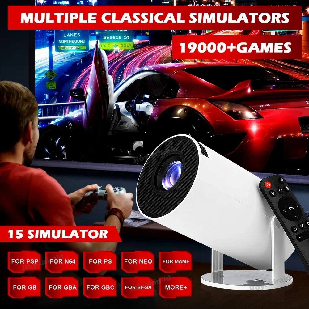 P90 Max ポータブルスマートゲーミングプロジェクター  - Retro Gaming With Projector のレビューと価格