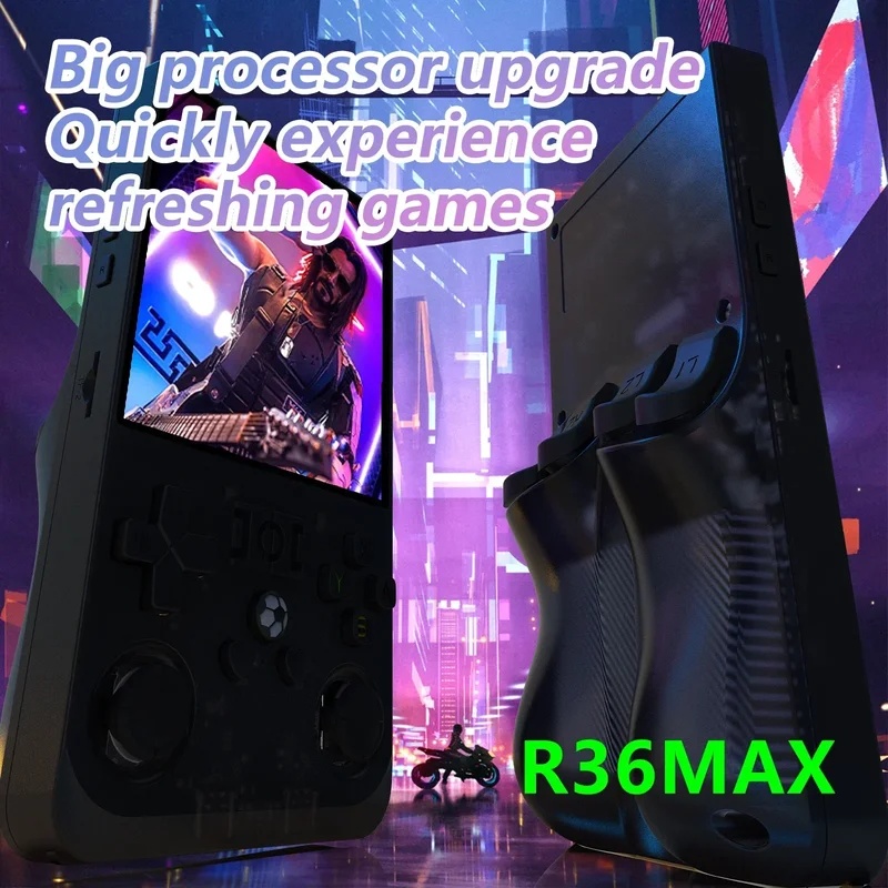 128G R36MAX携帯ゲーム機 4.0インチ大画面 21 - Retro Gaming R36S のレビューと価格