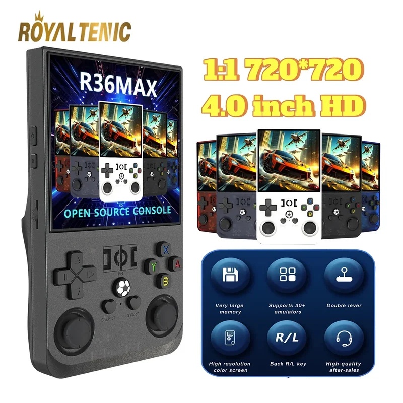 128G R36MAX携帯ゲーム機 4.0インチ大画面 21 - Retro Gaming R36S のレビューと価格