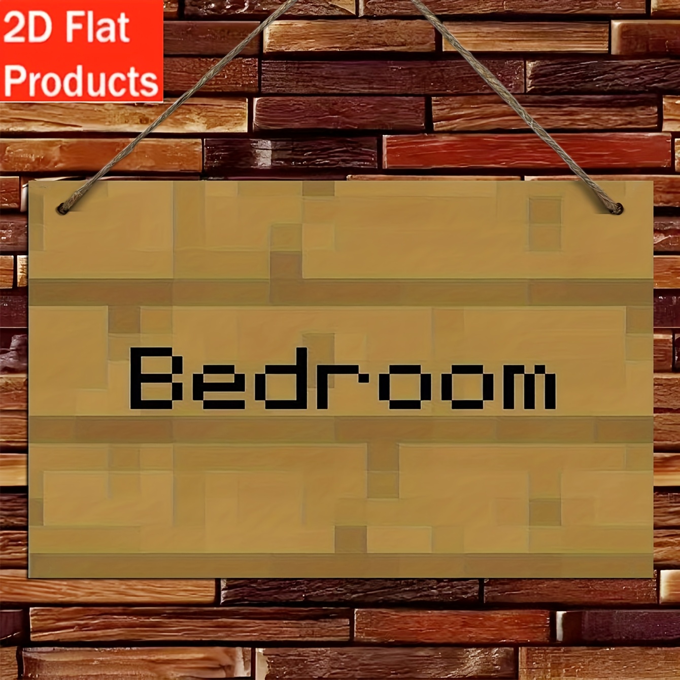 2D平面、1ピースピクセルアート寝室用サイン - レトロゲー - Retro Gaming Event のレビューと価格