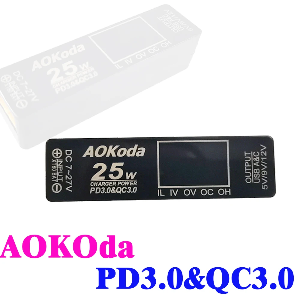 AOKoda XT60 から PD3.0 リポバッテリー急速 - Controller Adapter Usb のレビューと価格