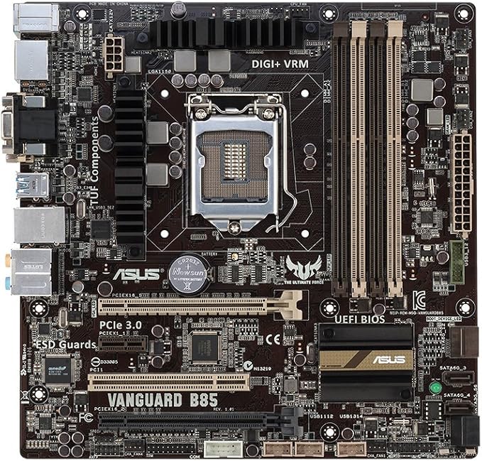 ASUS VANGUARD B85 マザーボード LGA11 - Intel Cpu Core I5 のレビューと価格