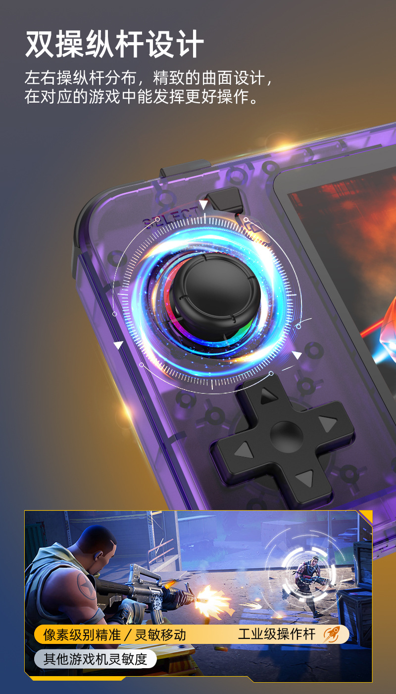 新しい R36H レトロハンドヘルドコンソールオープンソース - Retro Gaming R36S のレビューと価格