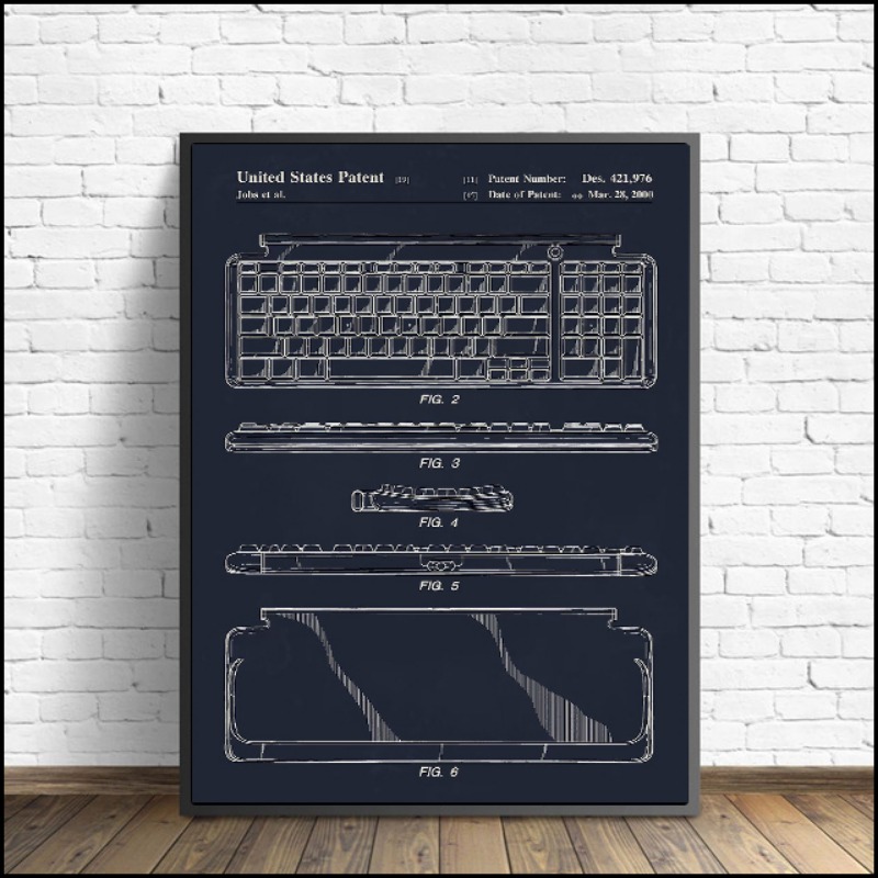 コンピュータゲーム技術特許ポスターマザーボードキーボードマウ - Retro Gaming Life のレビューと価格