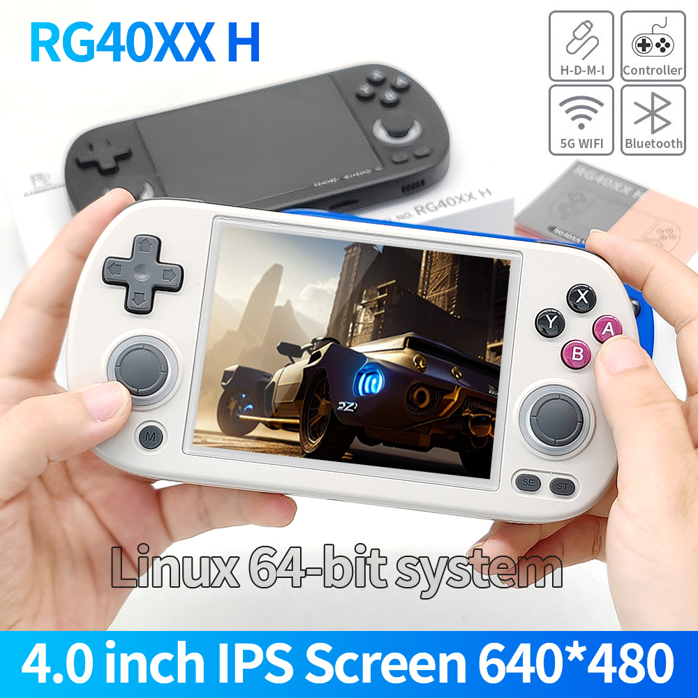 Anbernic RG40XXH 64ビットLinuxレトロ - Retro Gaming Anbernic のレビューと価格